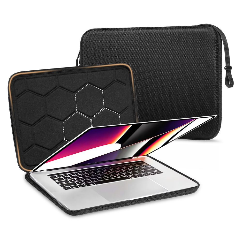 Tech-Protect Hardpouch-laptopveske 13–14 – svart