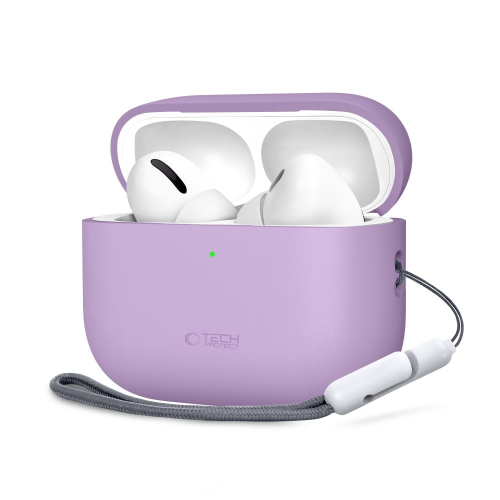 Tech-Protect silikonetui til AirPods Pro 3 – Lilla