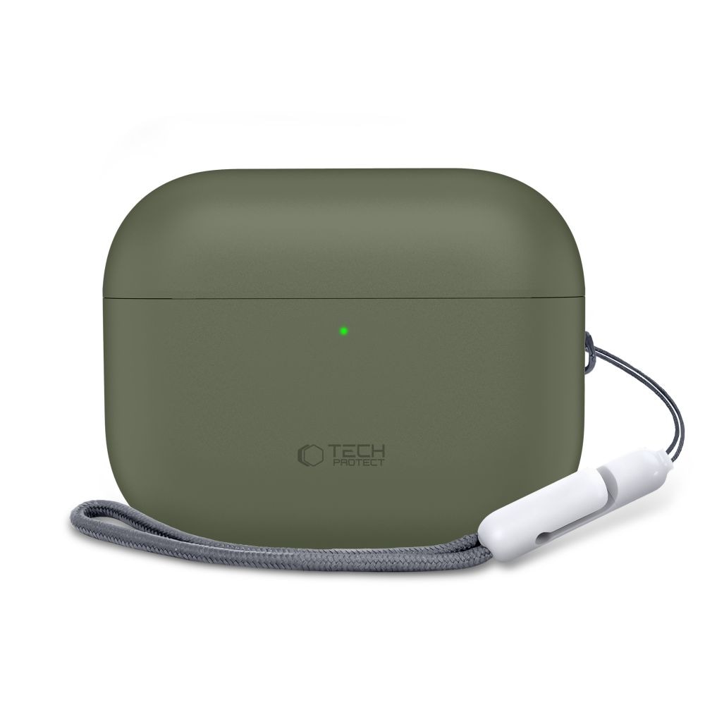 Tech-Protect silikonetui til AirPods Pro 3 – grønt