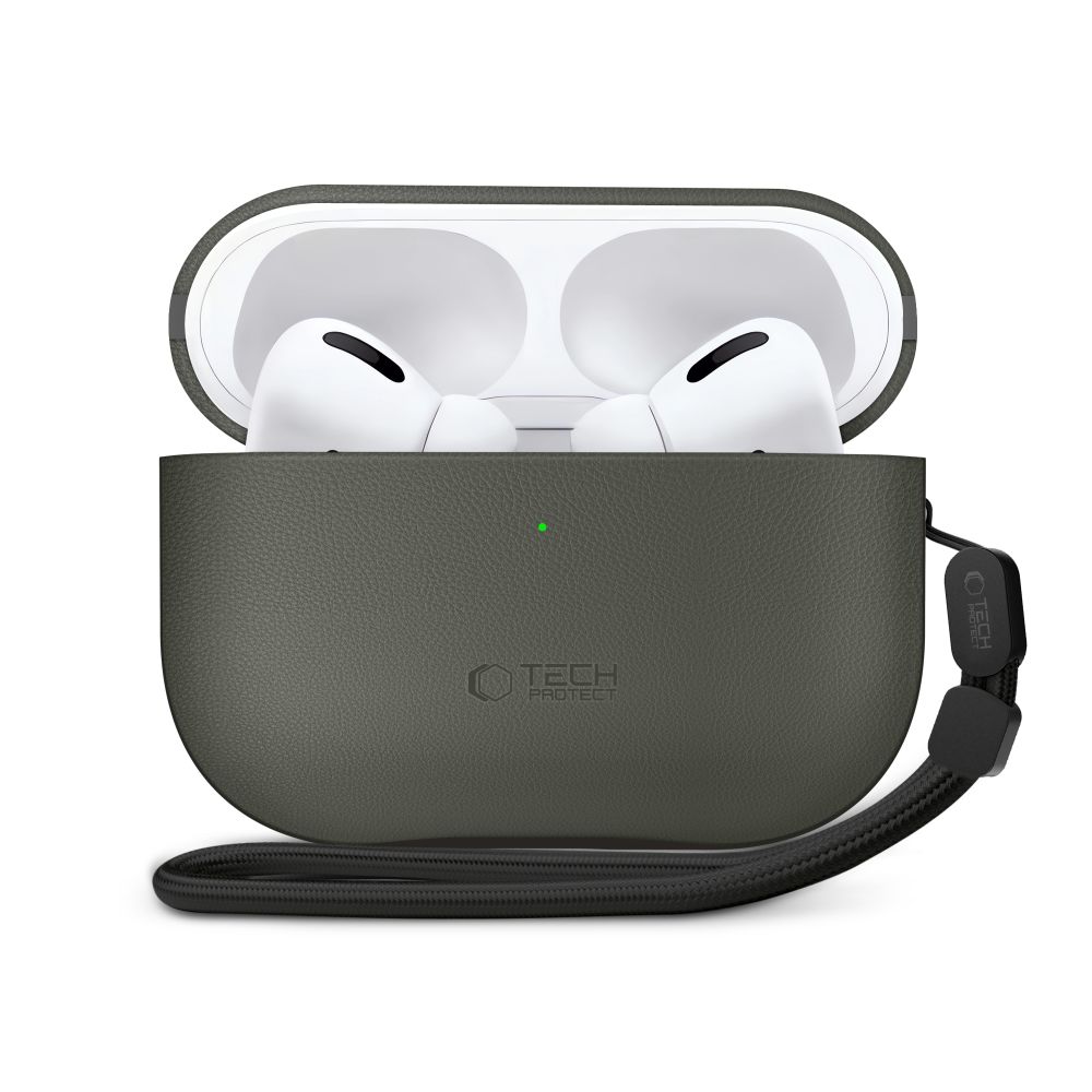 Tech-Protect NaturalFit-etui til AirPods Pro 3 – grønt