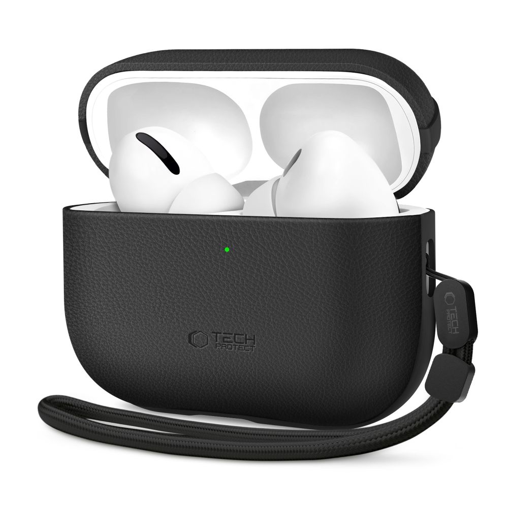 Tech-Protect NaturalFit-etui til AirPods Pro 3 – svart