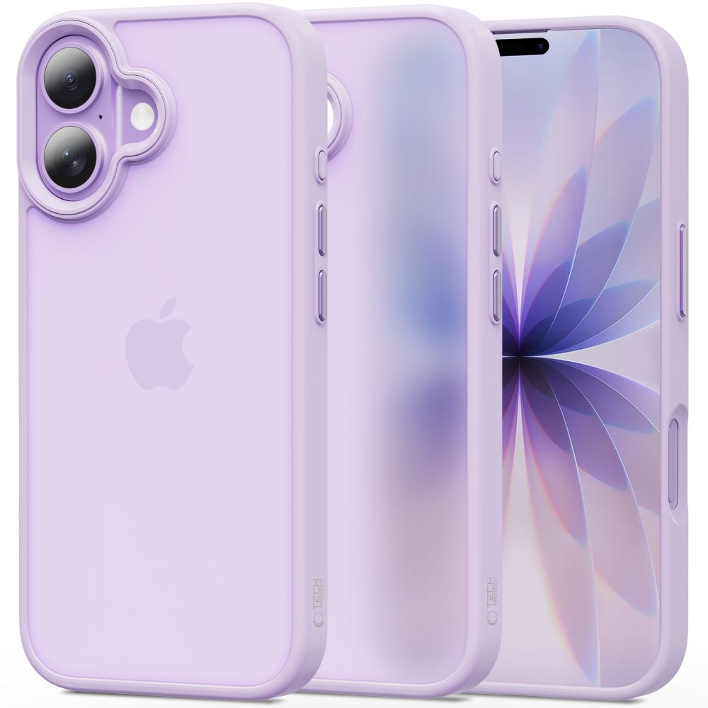 Tech-Protect MagMat iPhone 17-etui – Lilla