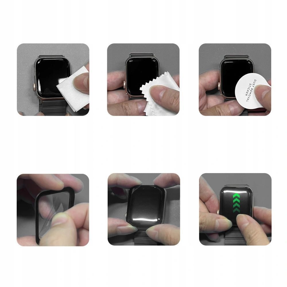 Tech-Protect Glass Flex+ 2-pakning til Garmin Venu 4 41 mm – svart