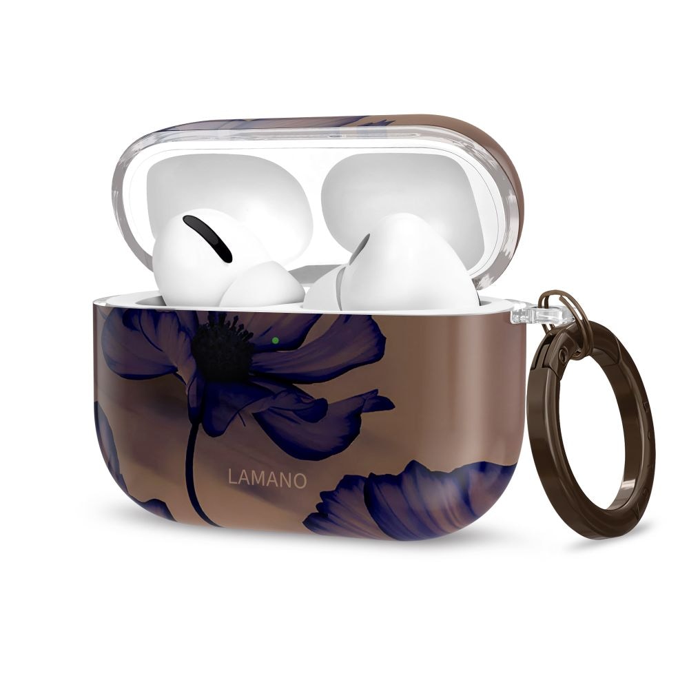 Tech-Protect Lamano-etui til AirPods 3 Pro – brunt og lilla