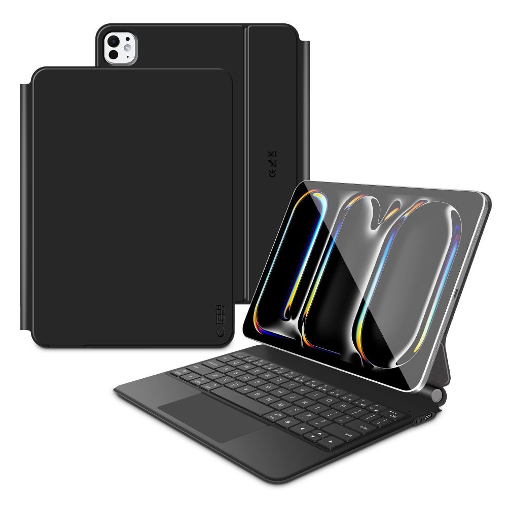 Tech-Protect SmartCase Magnet til iPad Pro 11” 5/6 2024–2025 – Svart