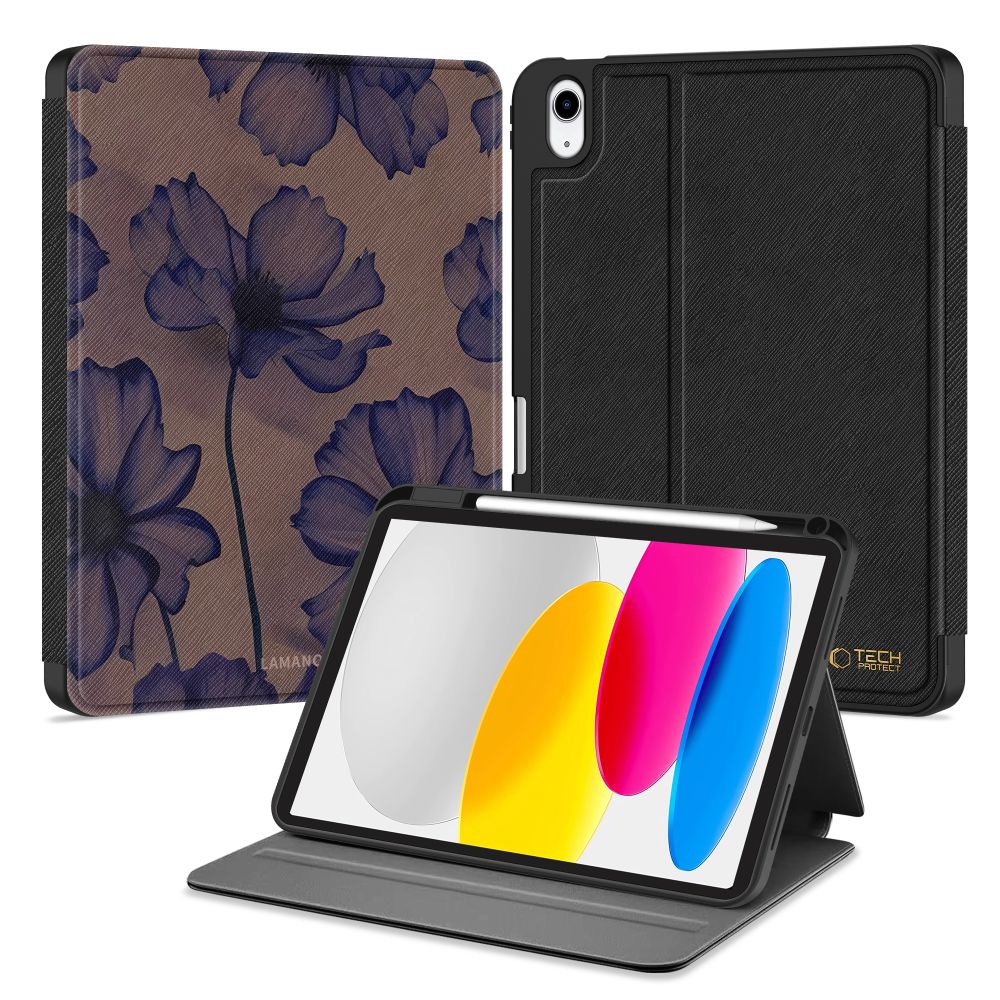 Tech-Protect Lamanona iPad 10,9” 10 / 2022 / 11” 11 / 2025 etui – svart