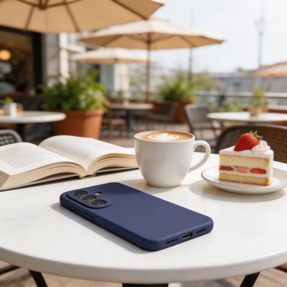 Tech-Protect silikon-MagSafe-etui til Samsung Galaxy S26 – lilla