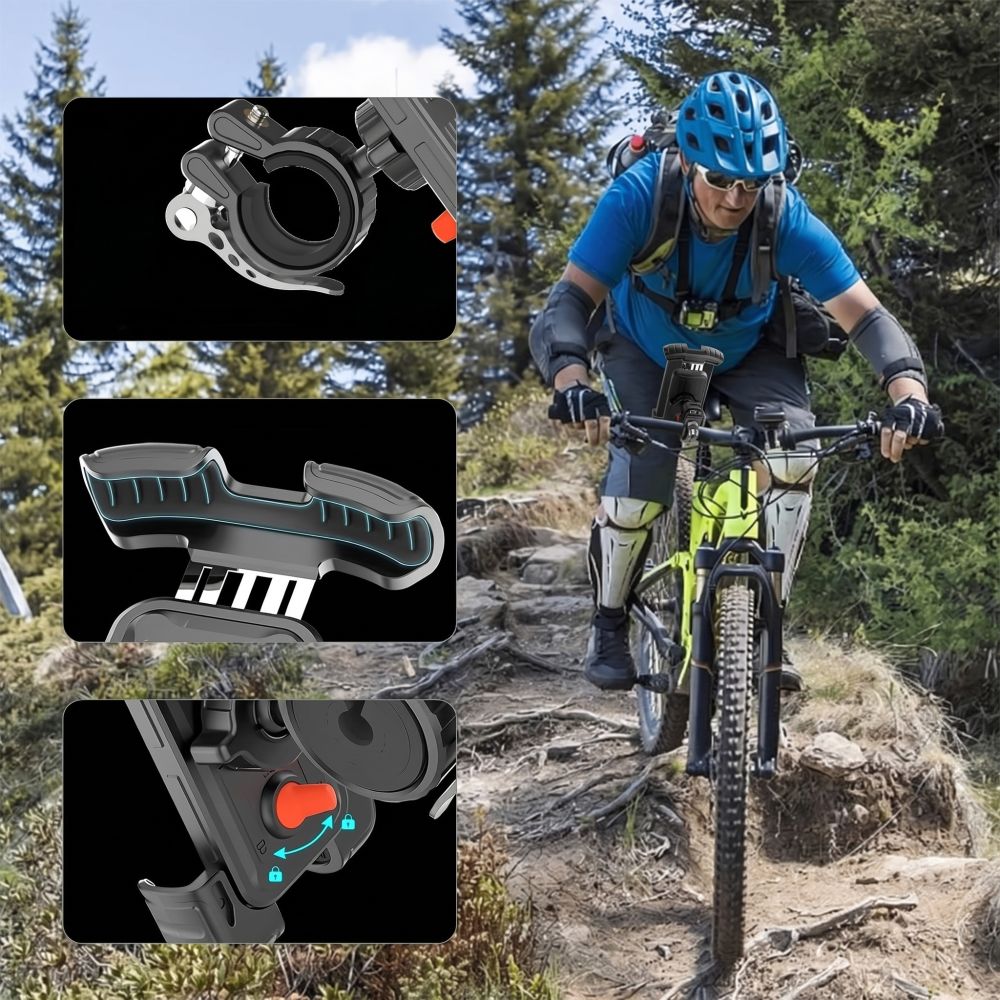 Tech-Protect V7 styrefeste – svart