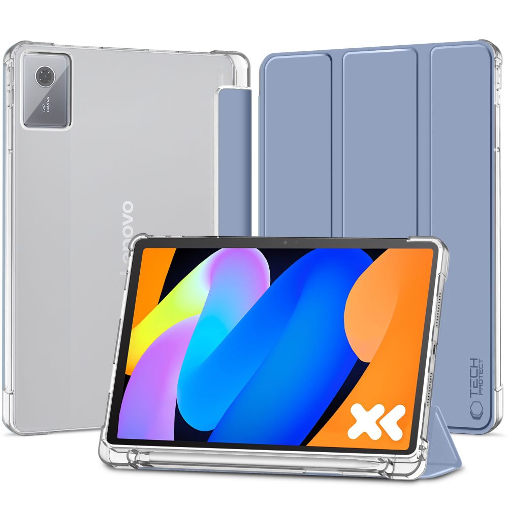 Tech-Protect SC Pen Hybrid-etui til Lenovo Idea Tab 11.0 TB-336 – Blå