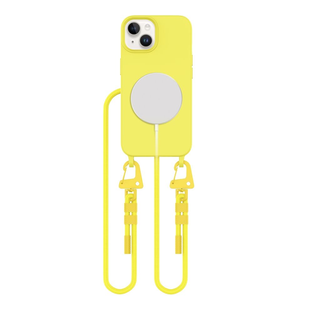 Tech-Protect Magnecklace MagSafe-etui til iPhone 14 – Gult