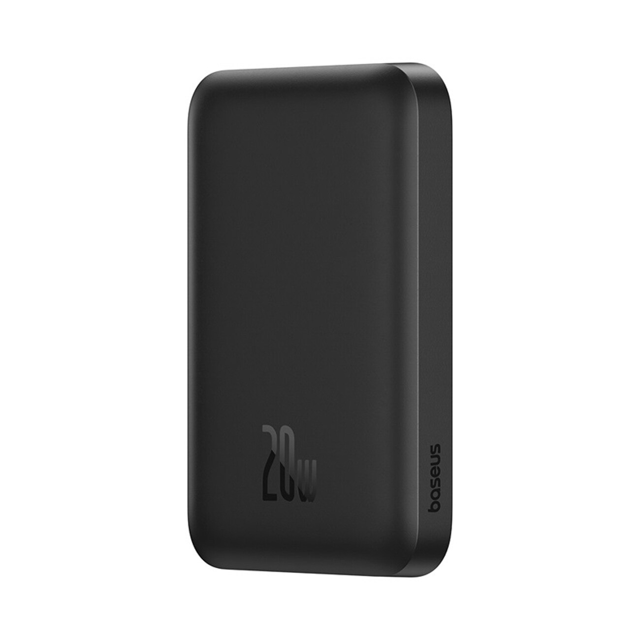 Baseus Magnetic Mini Air 6000mAh 20W powerbank m/ induktiv lading + Simple USB-C-kabel 30cm – svart