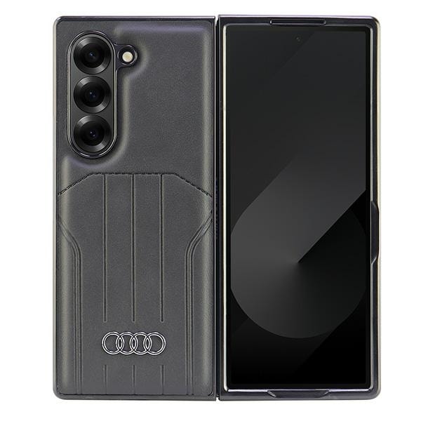 Audi MagSafe-etui i syntetisk skinn til Samsung Galaxy Z Fold 6 – svart