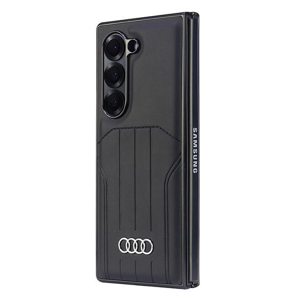 Audi MagSafe-etui i syntetisk skinn til Samsung Galaxy Z Fold 6 – svart