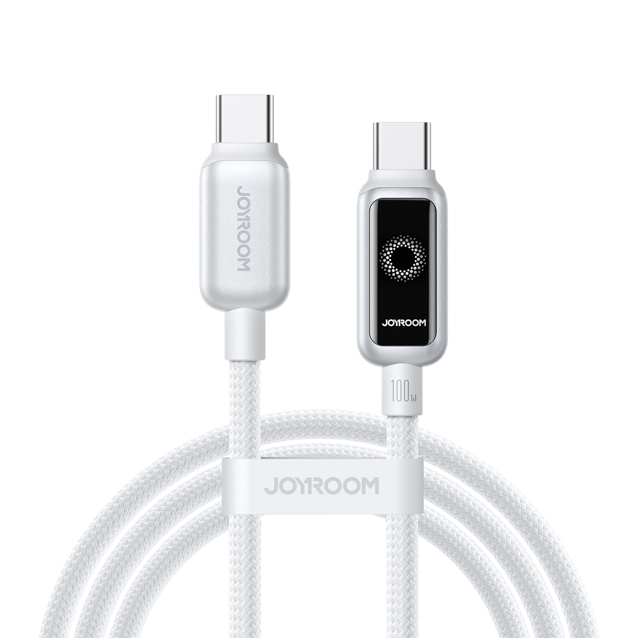 Joyroom S-A55 StarFlight 100 W USB-C – USB-C-kabel 1,2 m – hvit