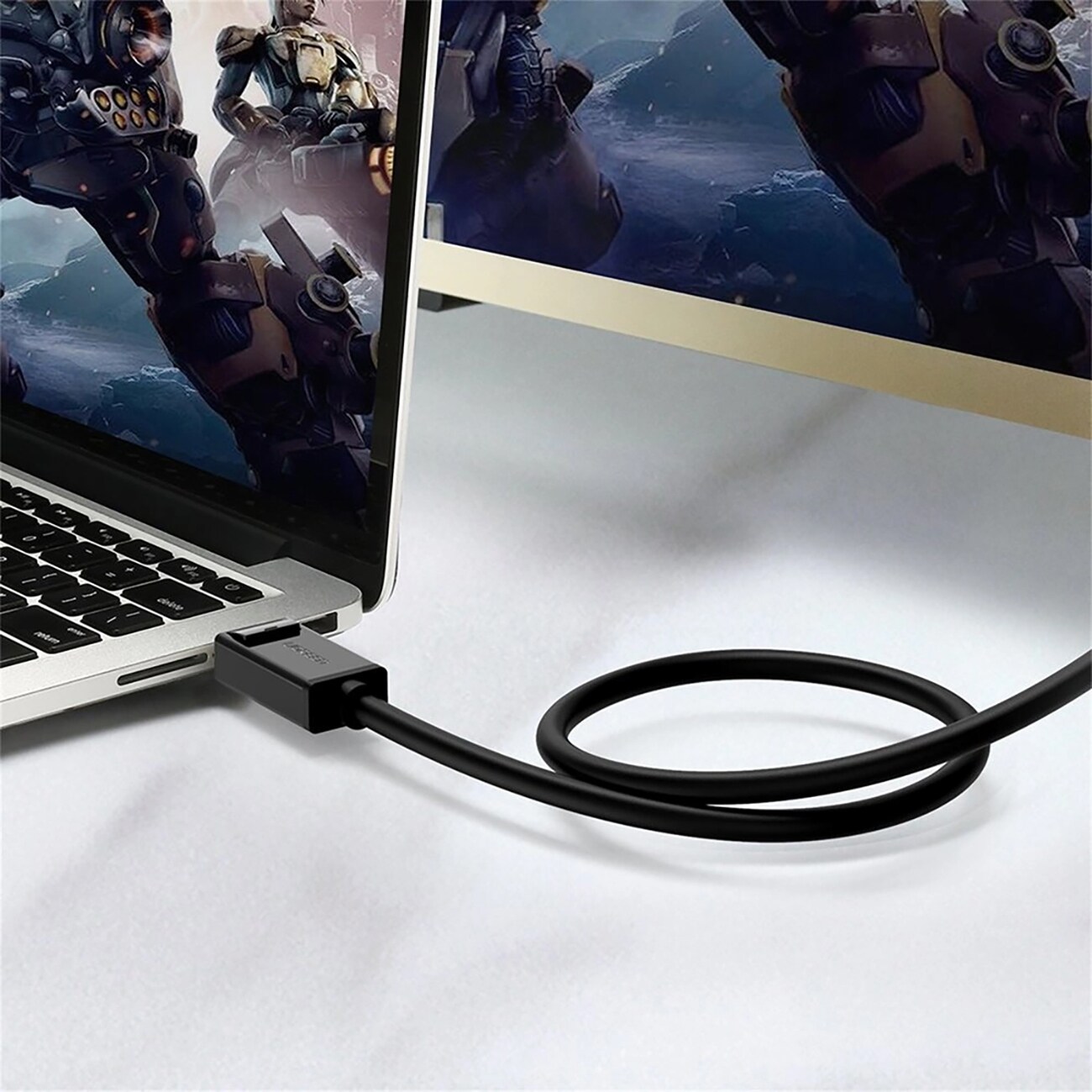 Ugreen DP102 10212 DisplayPort 1.2 4K / DisplayPort 1.2 4K-kabel, 3 m – svart