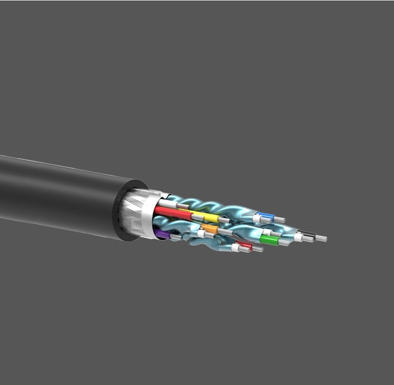 Ugreen ensrettet DisplayPort-til-HDMI-kabel, 4K, 30 Hz, 32 AWG, 1,5 m, svart (DP101 10239)