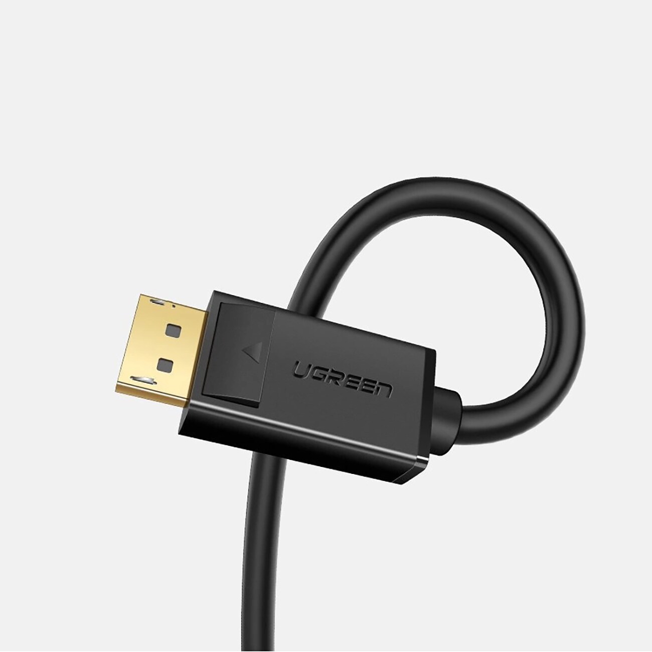 Ugreen DP102 10244 DisplayPort 1.2 4K / DisplayPort 1.2 4K-kabel, 1 m – svart