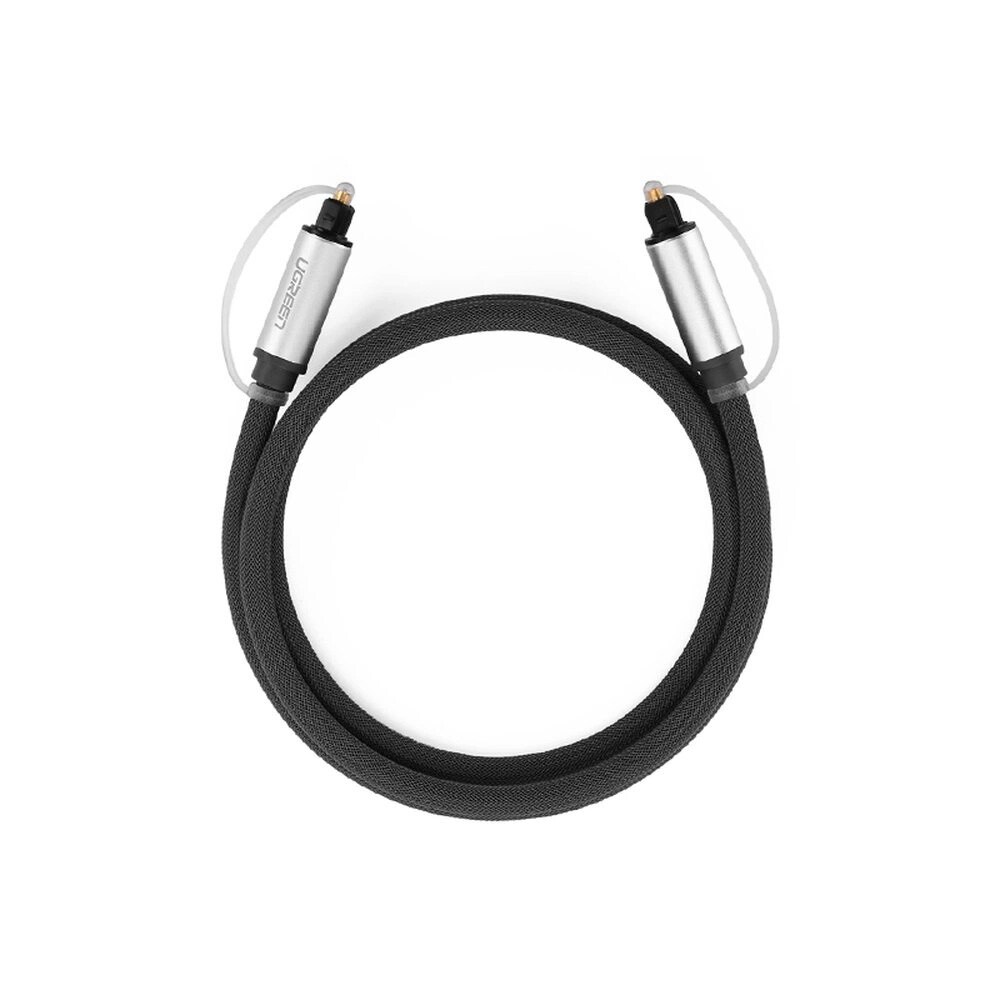 Ugreen AV108 10540 optisk Toslink/SPDIF-kabel, 2 m – grå