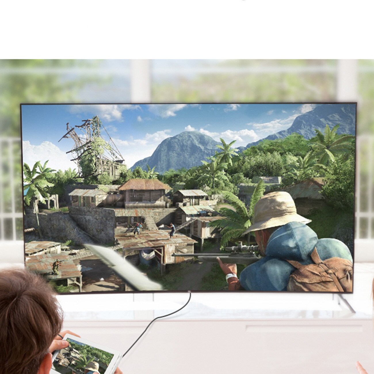 Ugreen-kabel: Micro HDMI – HDMI-kabel, 3 m, svart (HD127)