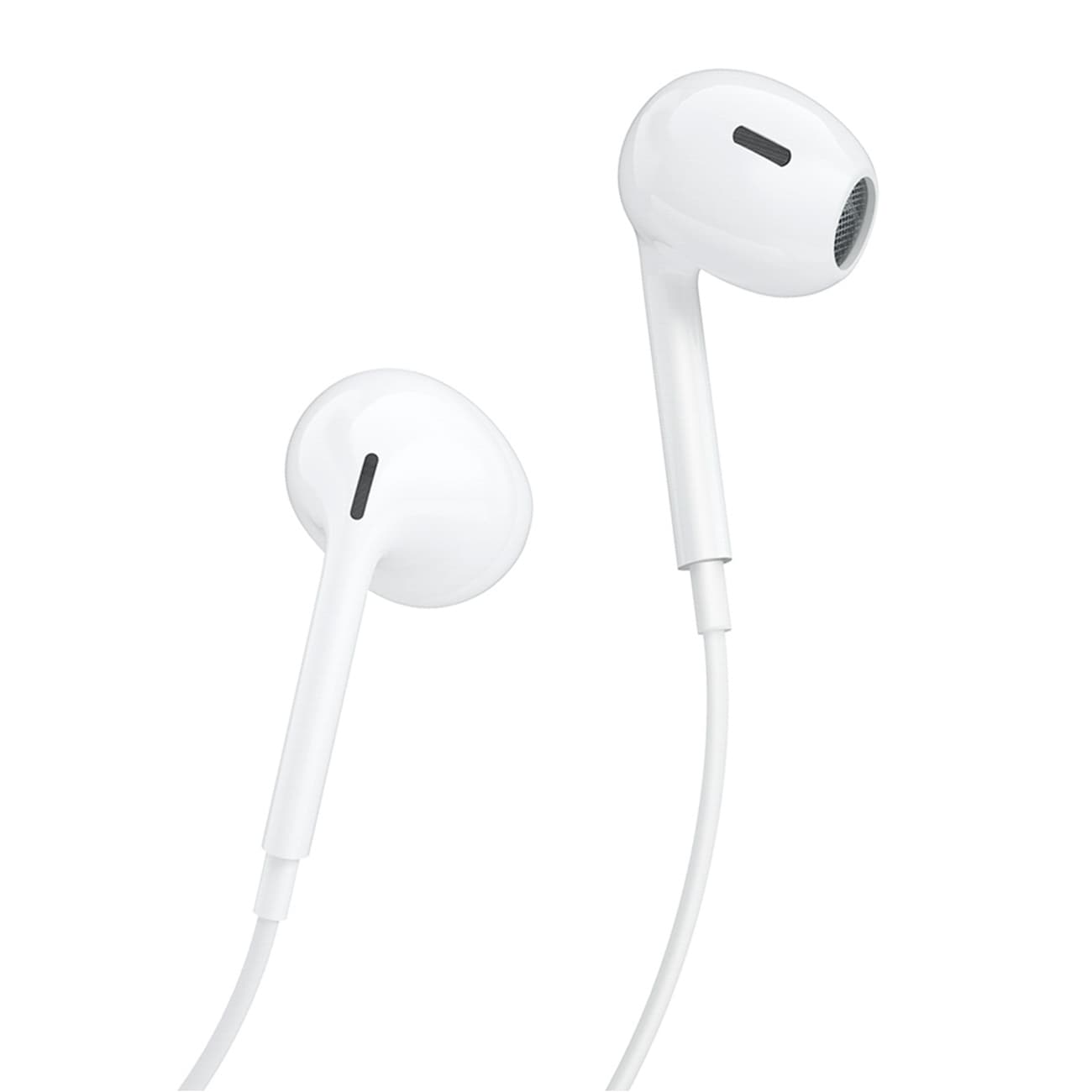 Dudao X14PROL-W1 Lightning-hodetelefoner – hvite / In-ear-hodetelefoner / Hodetelefoner med kabel