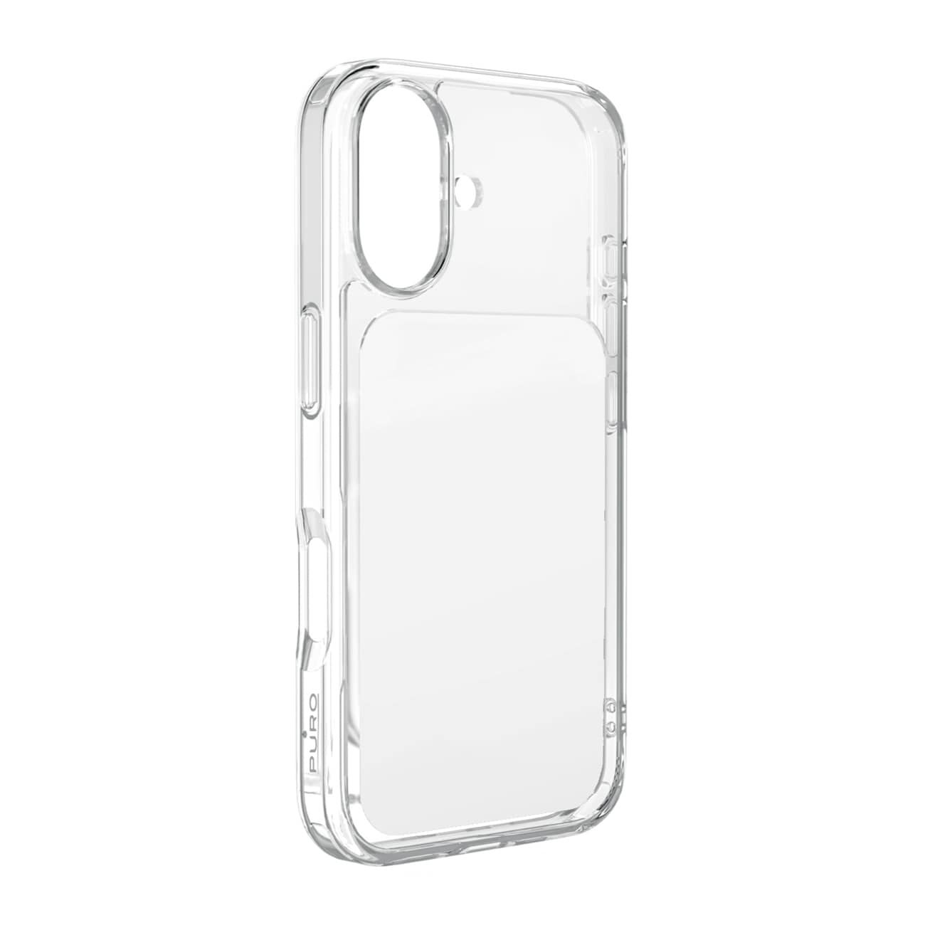 Puro Plate Mag-etui til iPhone 17, kompatibelt med MagSafe – hvitt