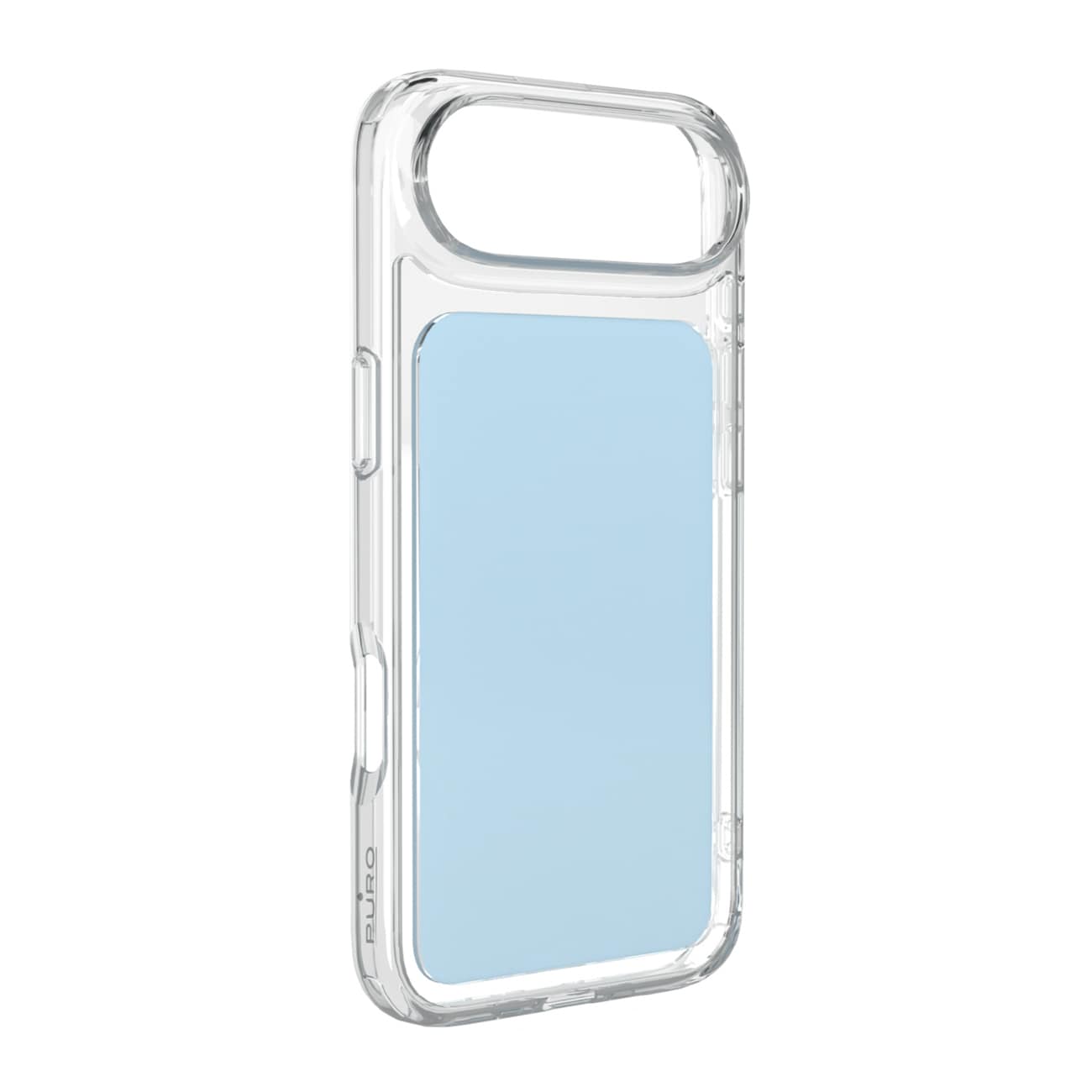 Puro Plate Mag-etui til iPhone 17 Air, kompatibelt med MagSafe – lyseblått