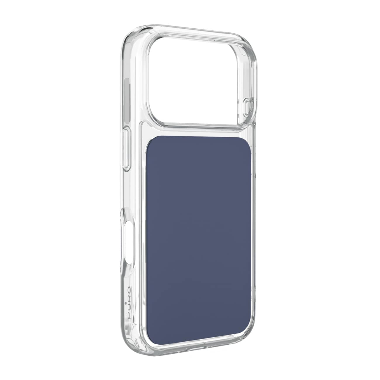 Puro Plate Mag-etui til iPhone 17 Pro, kompatibelt med MagSafe – blått