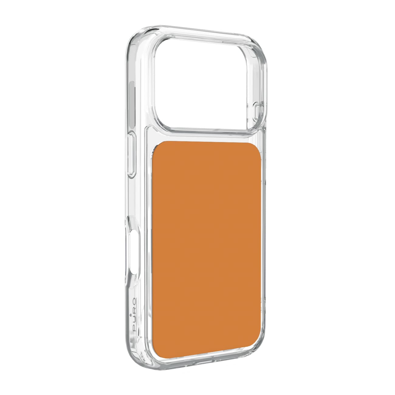 Puro Plate Mag-etui til iPhone 17 Pro Max, kompatibelt med MagSafe – oransje
