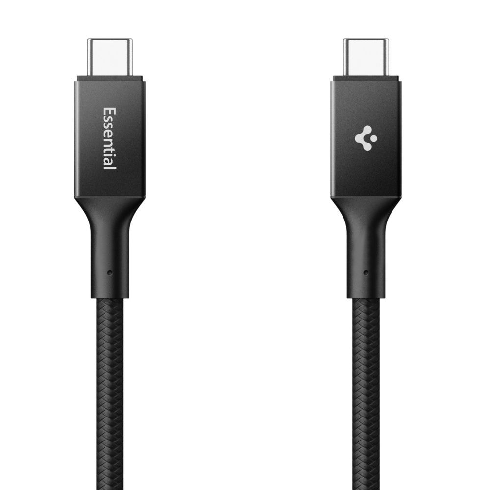 Spigen EB10010CC 100 W, 100 cm kabel – svart