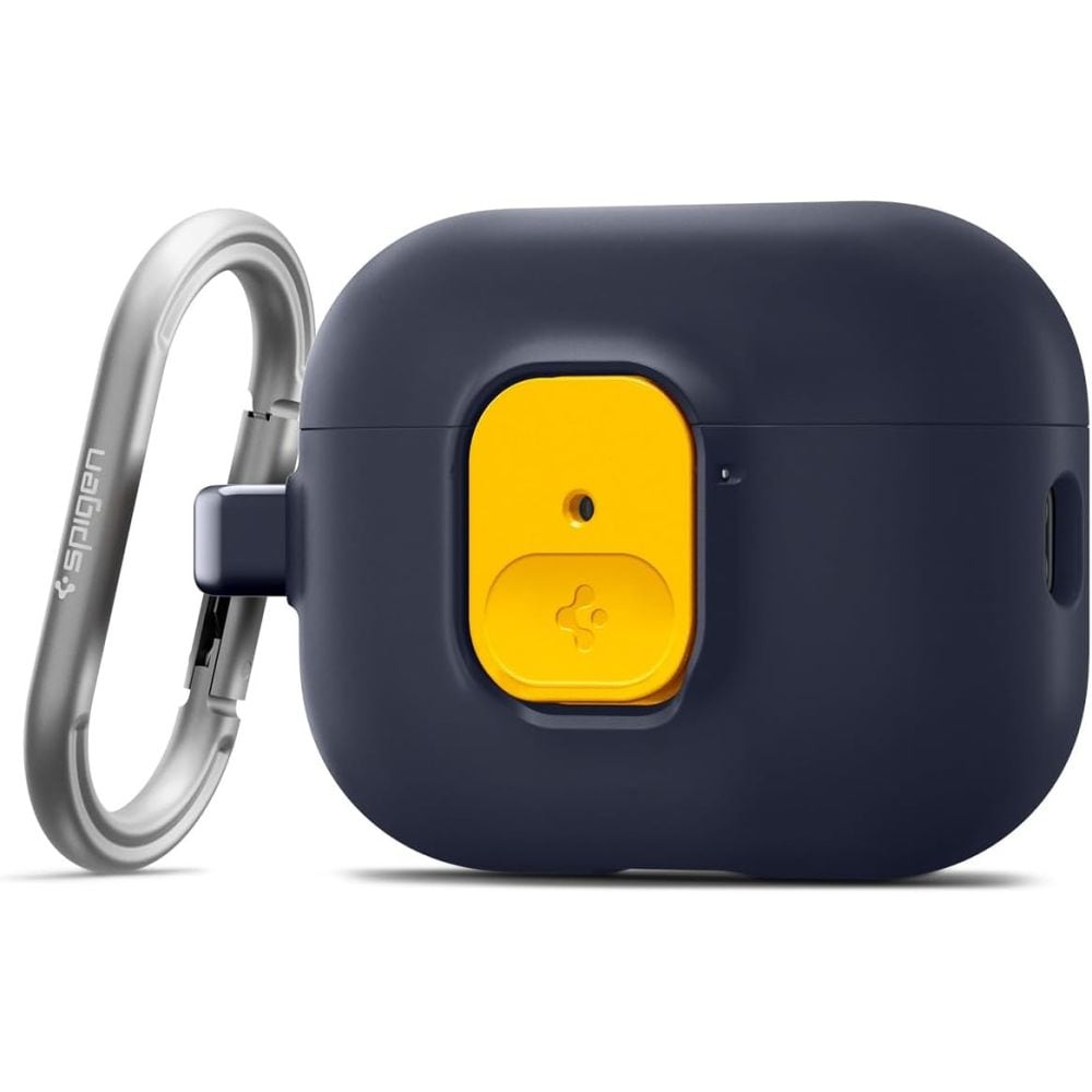 Spigen Nano Pop-etui til AirPods Pro 3 – marineblått og gult