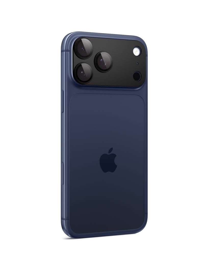 Spigen Optik Pro XL kameralinsbeskyttelse til iPhone 17 Pro – svart