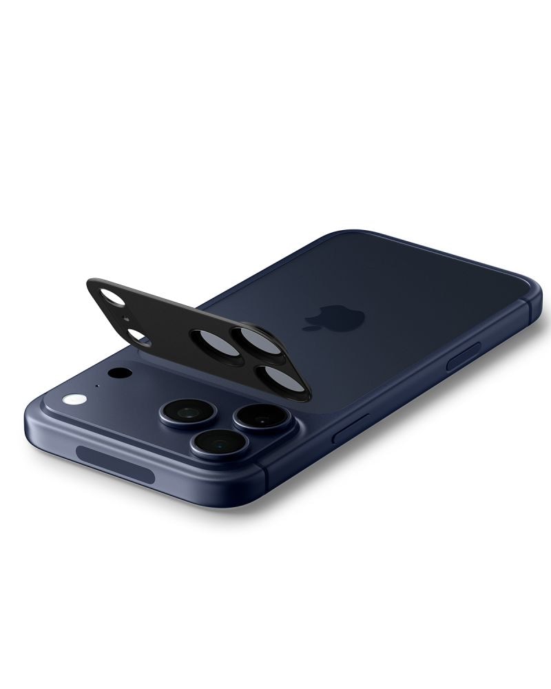 Spigen Optik Pro XL kameralinsbeskyttelse til iPhone 17 Pro – svart