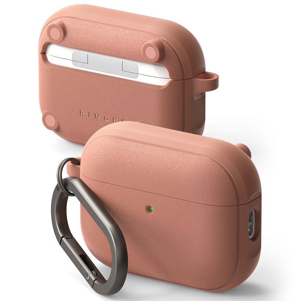 Ringke Onyx magnetisk MagSafe-etui til AirPods Pro 3 – rosa