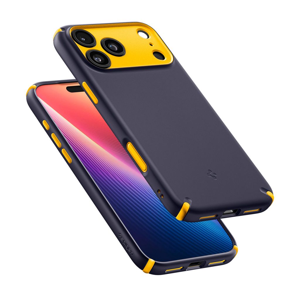 Spigen Nano Pop Hybrid MagSafe-etui til iPhone 17 Pro – marineblå