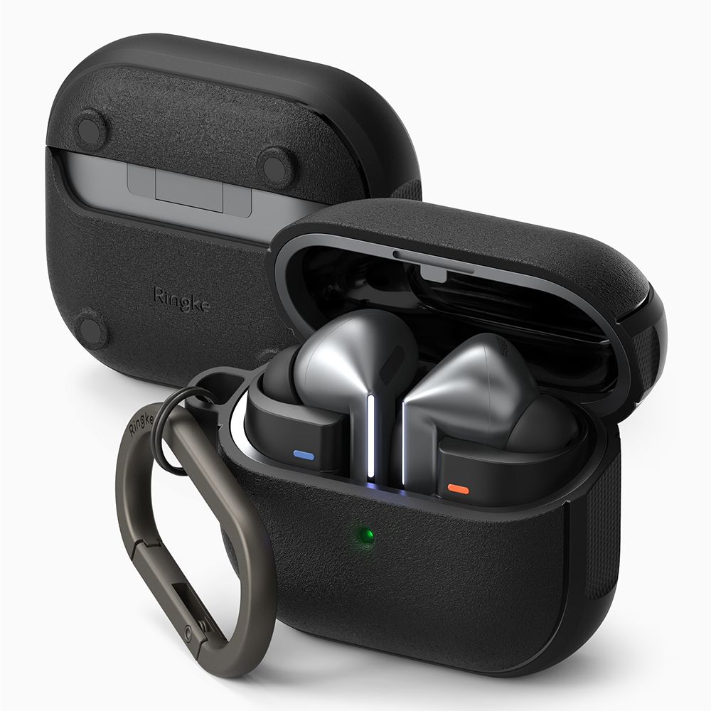 Ringke Onyx MagSafe-etui til Samsung Galaxy Buds 3 / 3 Pro – svart