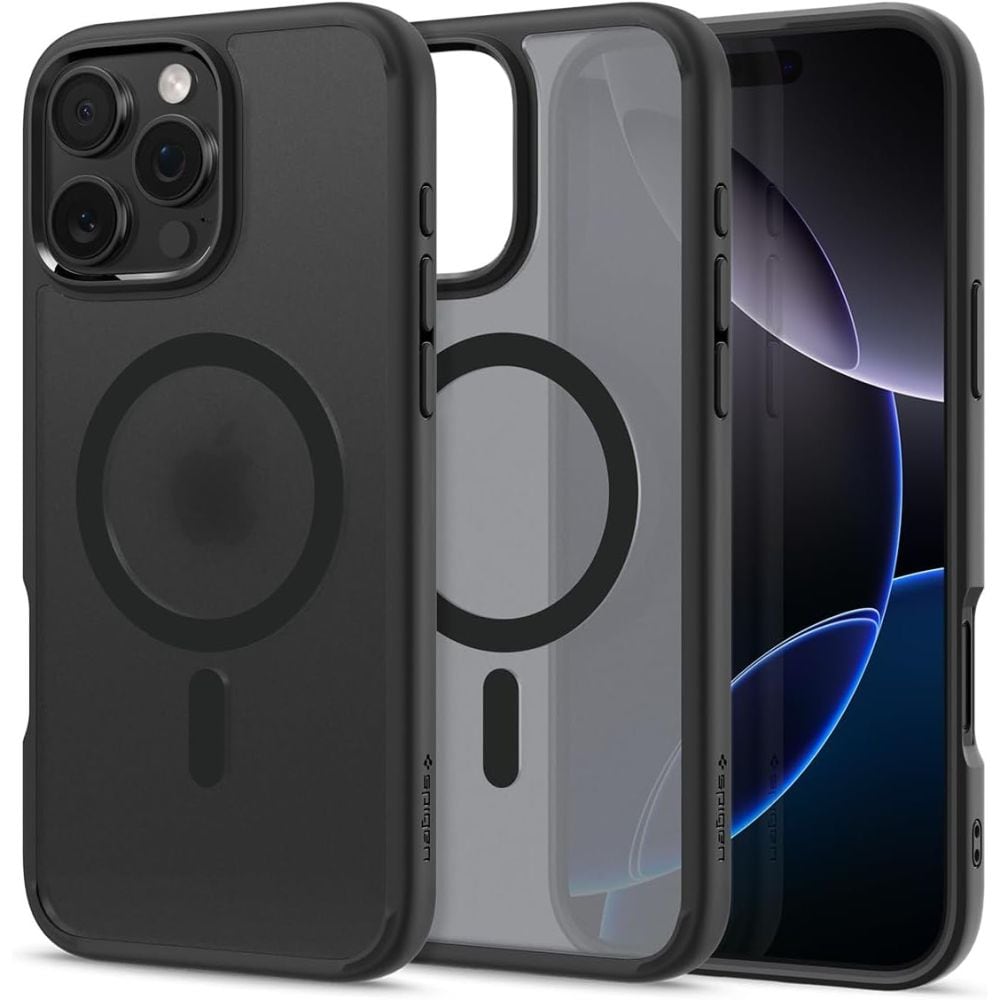Spigen Ultra Hybrid Mag Case med MagSafe til iPhone 16 Pro Max – svart