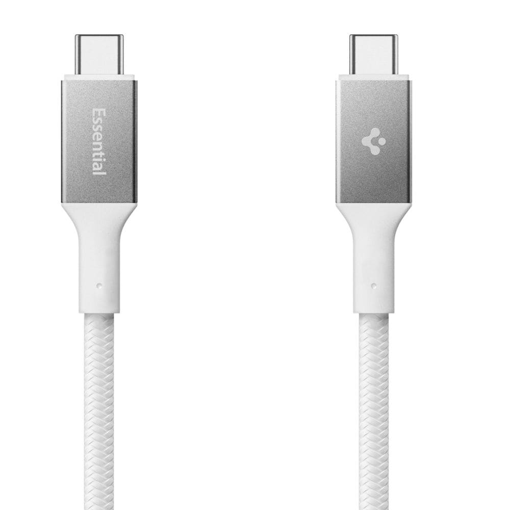 Spigen EB10010CC 100 W, 100 cm kabel – hvit