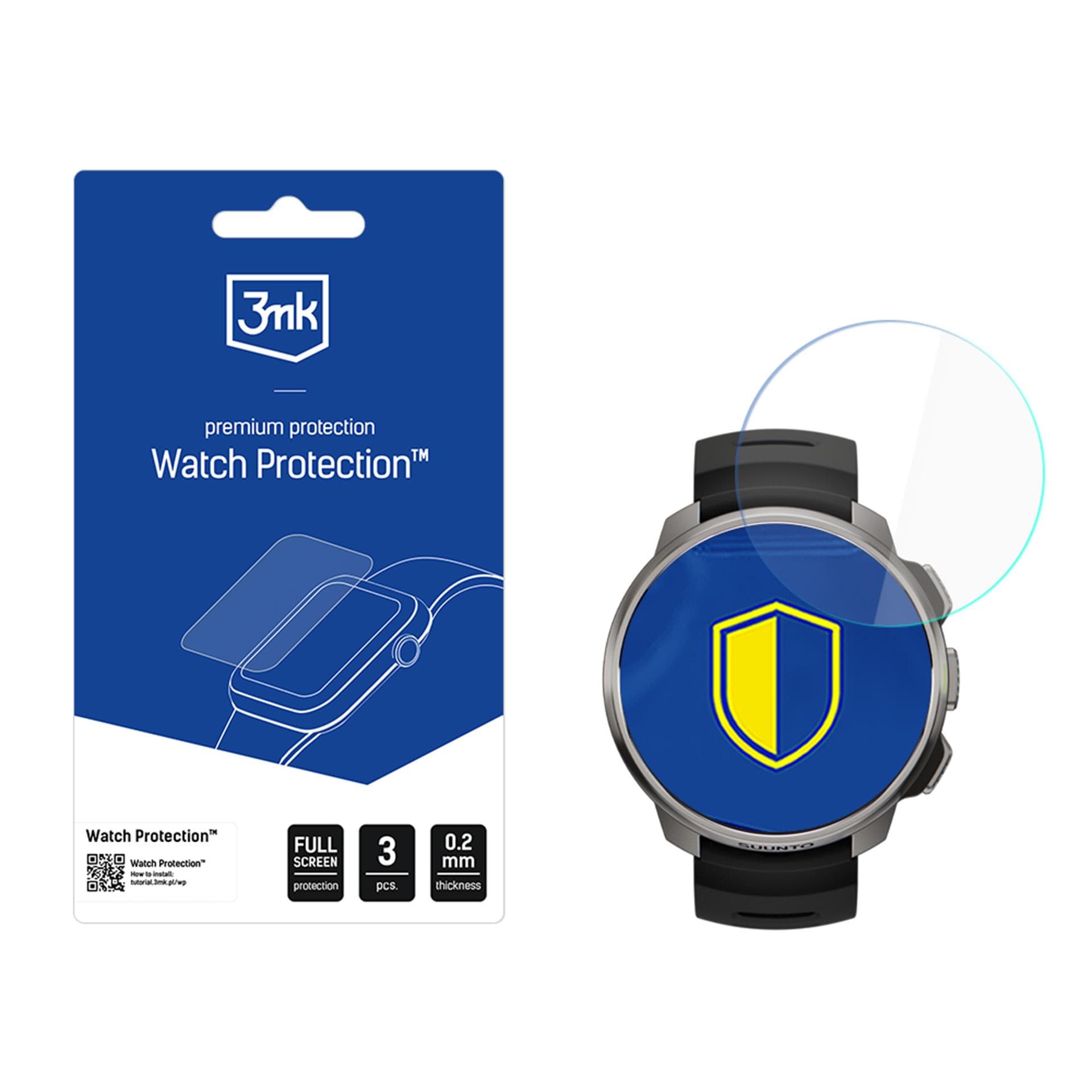 Hybrid Glass 3mk urbeskyttelse FlexibleGlass til Suunto Ocean