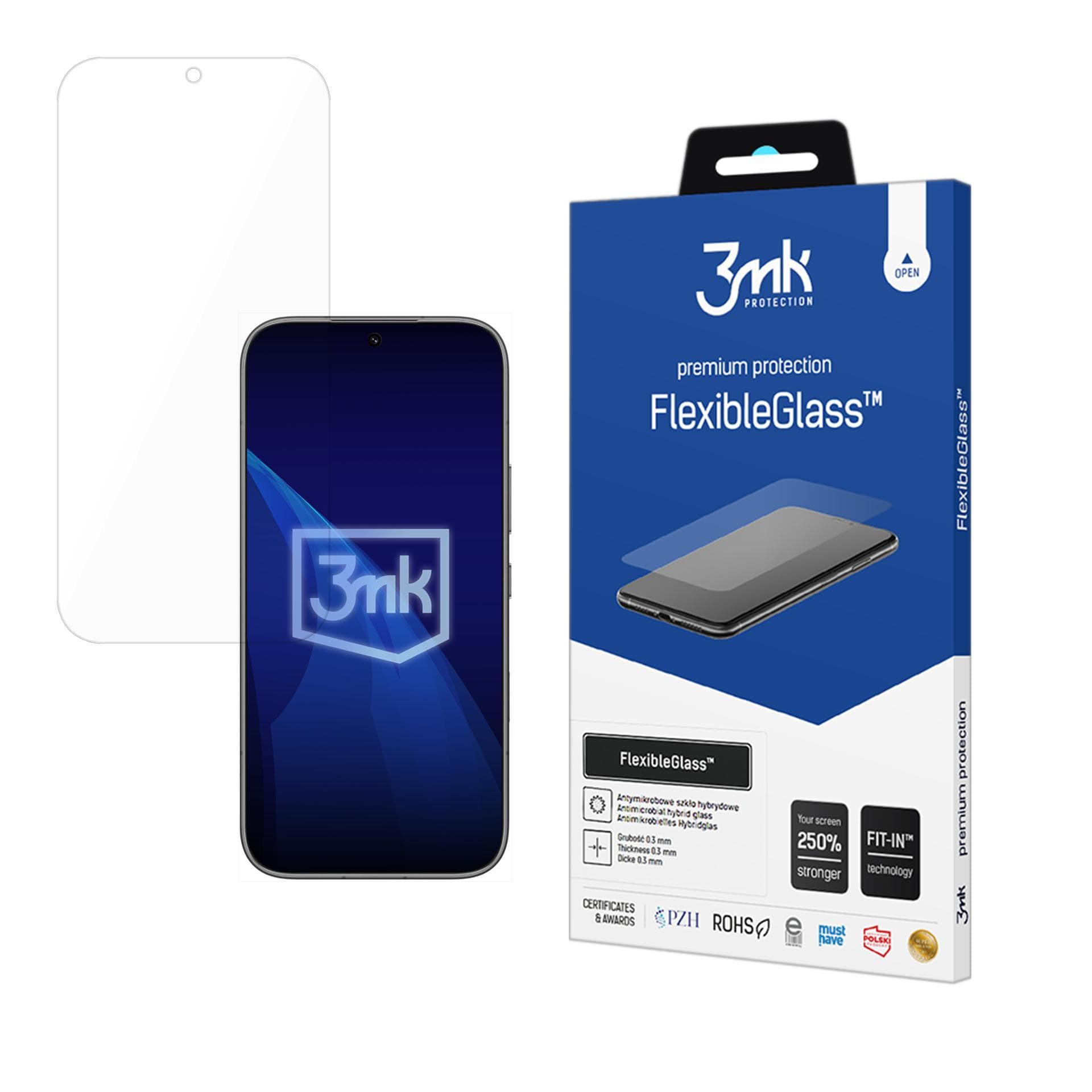 3mk FlexibleGlass™ hybridglass til Honor 600 5G / 600 Pro 5G