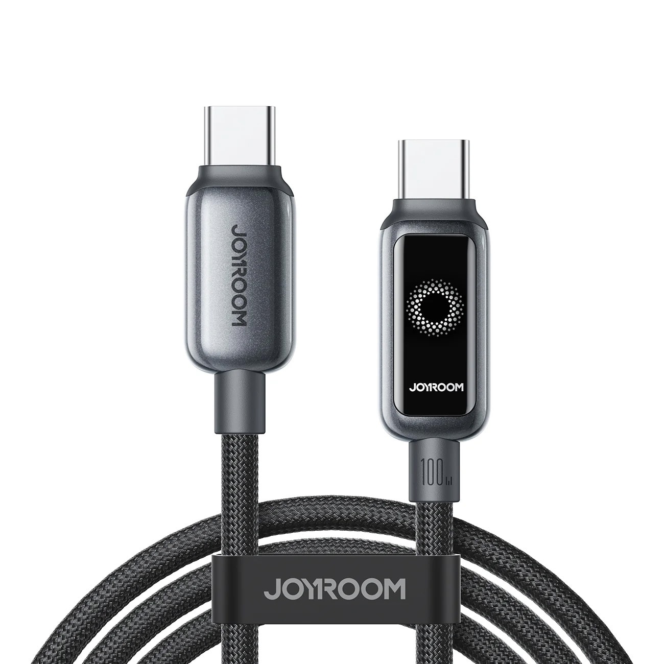 Joyroom S-A55 StarFlight-kabel 100 W USB-C – USB-C 1,2 m – Svart