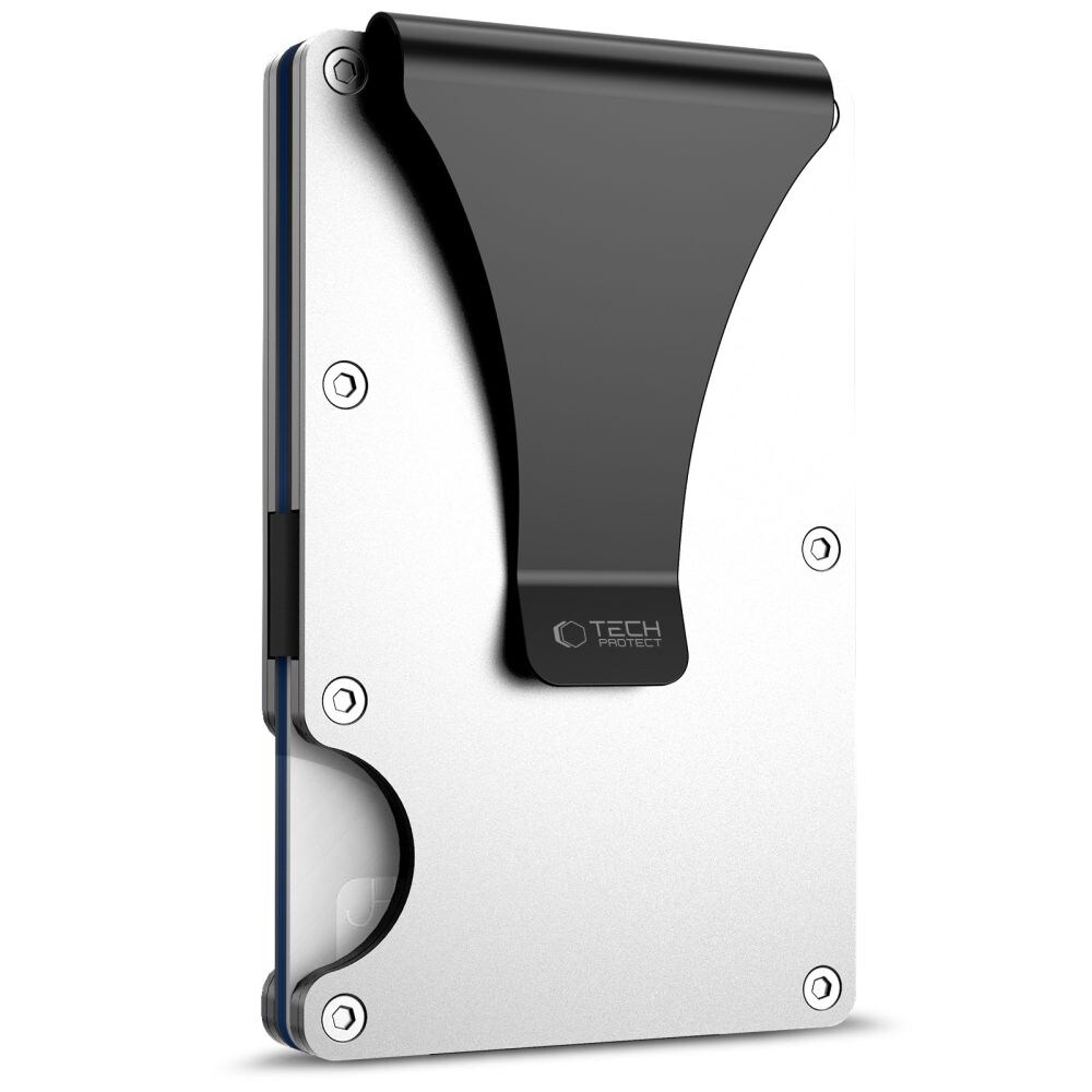Tech-Protect Thorn RFID-lommebok – sølv