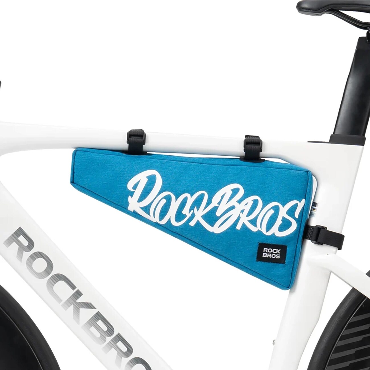 Rockbros G008 Flash Journey sykkelveske med trekantet ramme, XL, 1,9 l – blå