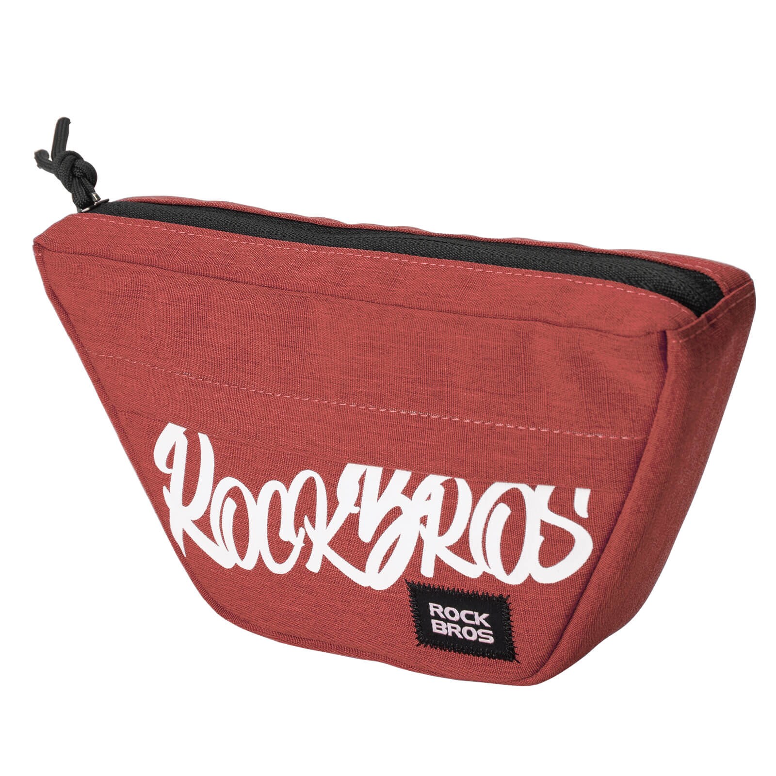 Rockbros G011 Flash Journey sykkelveske for trapesformet styre, 0,7 l – rød