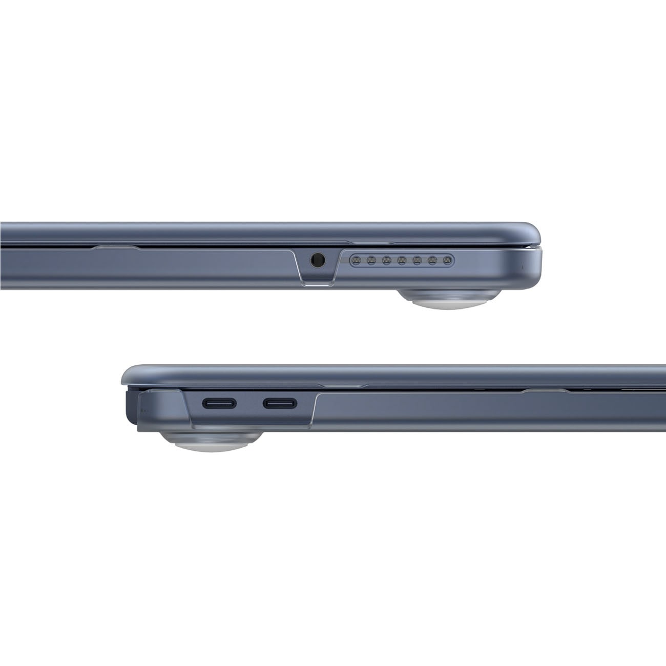 AmazingThing Titan hardt etui til MacBook Neo 13" – blått