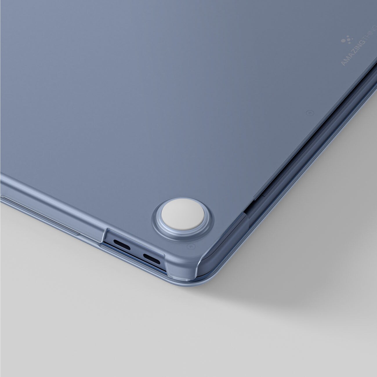 AmazingThing Titan hardt etui til MacBook Neo 13" – blått
