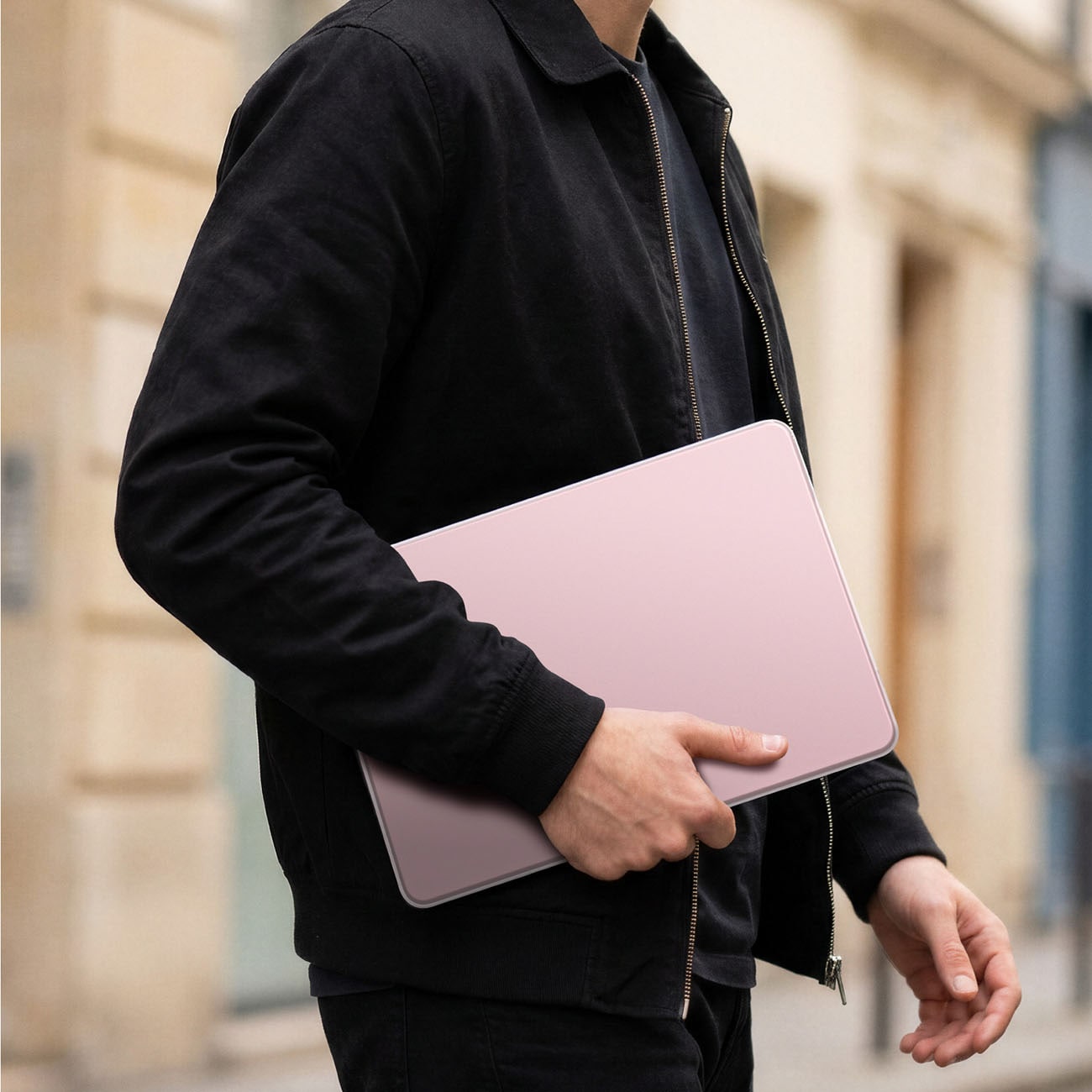 AmazingThing Titan hardcase til MacBook Neo 13" – rosa
