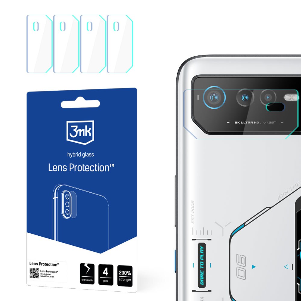 3mk Lens Protection™ hybridkamera-glass til Asus ROG Phone 6 / 6 Pro / 6D / 6D Ultimate