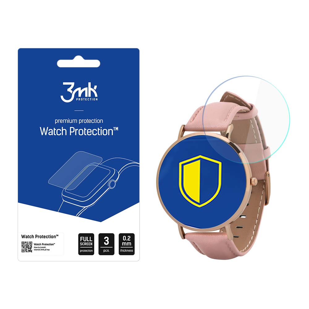 3mk Watch Protection™ og FlexibleGlass hybridglass på Garett Verona