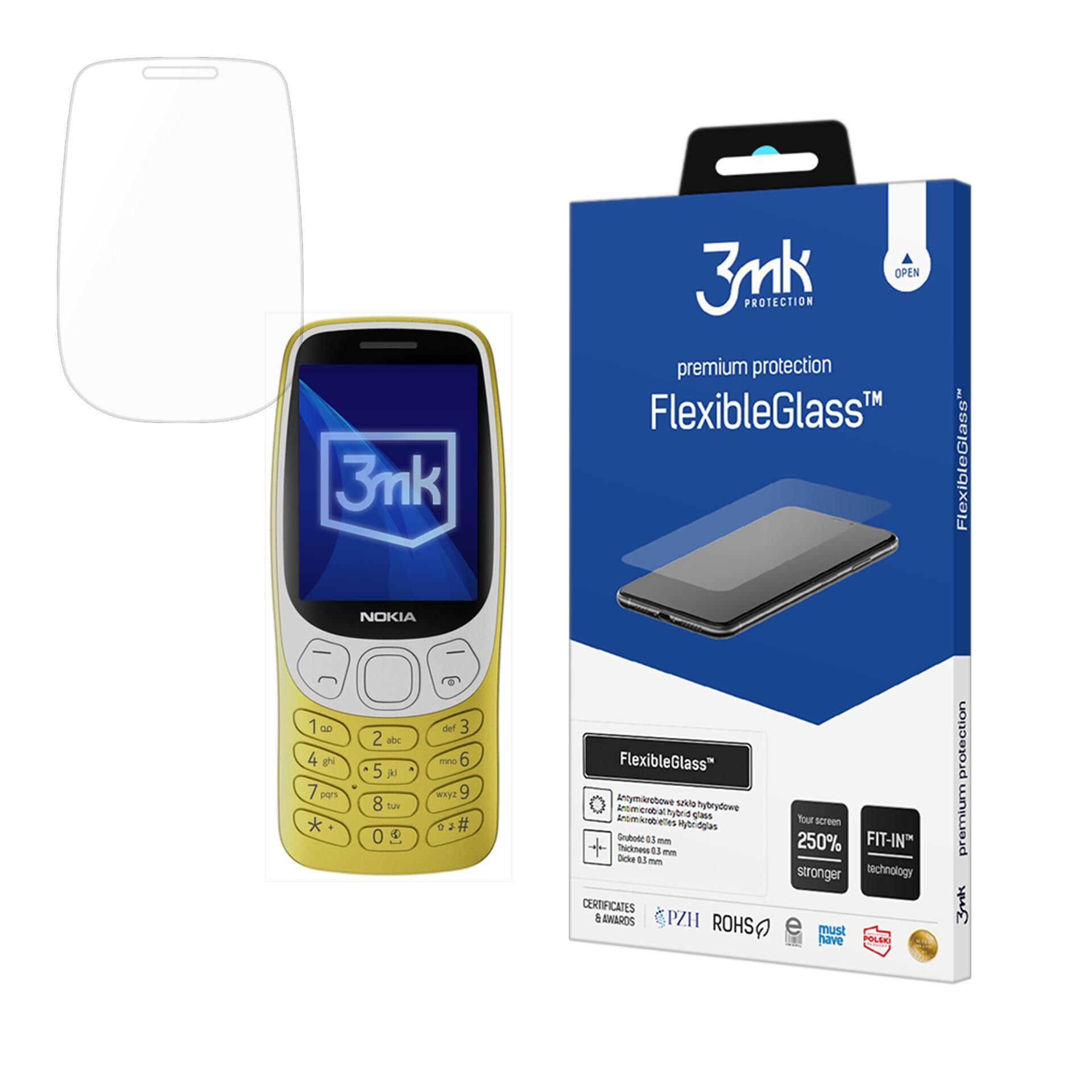 Hybridglass 3mk FlexibleGlass til Nokia 3210 4G