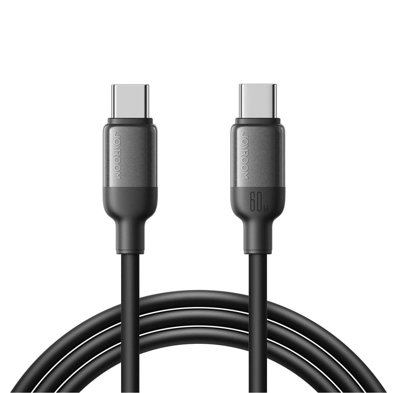 Joyroom S-A62 Lively Series 60 W USB-C – USB-C-kabel 1,2 m – svart